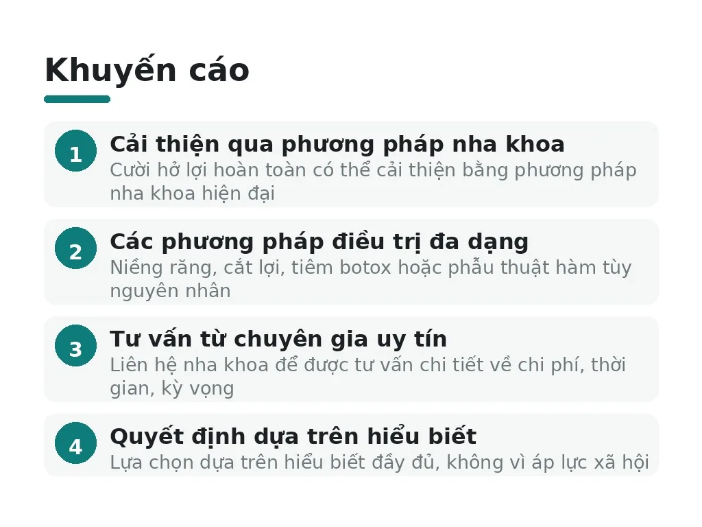 Khuyến cáo