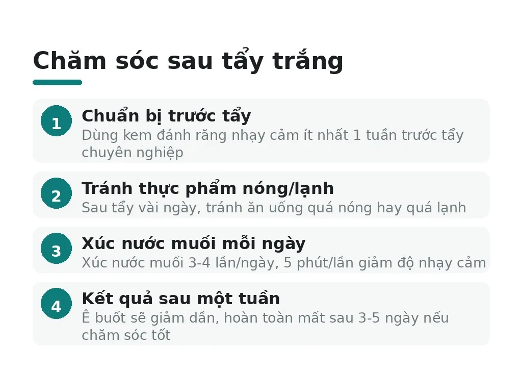 Cần lưu ý gì để tránh hiểu lầm khi tẩy trắng răng?