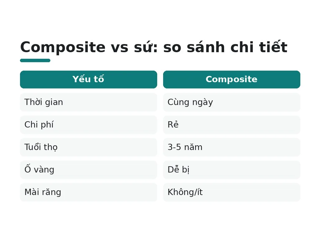 Veneer composite có tiết kiệm chi phí và nhanh gọn không?