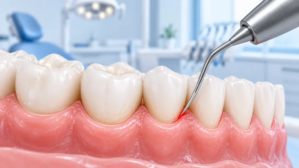 Cạo vôi răng xong bị chảy máu kéo dài: cách xử trí