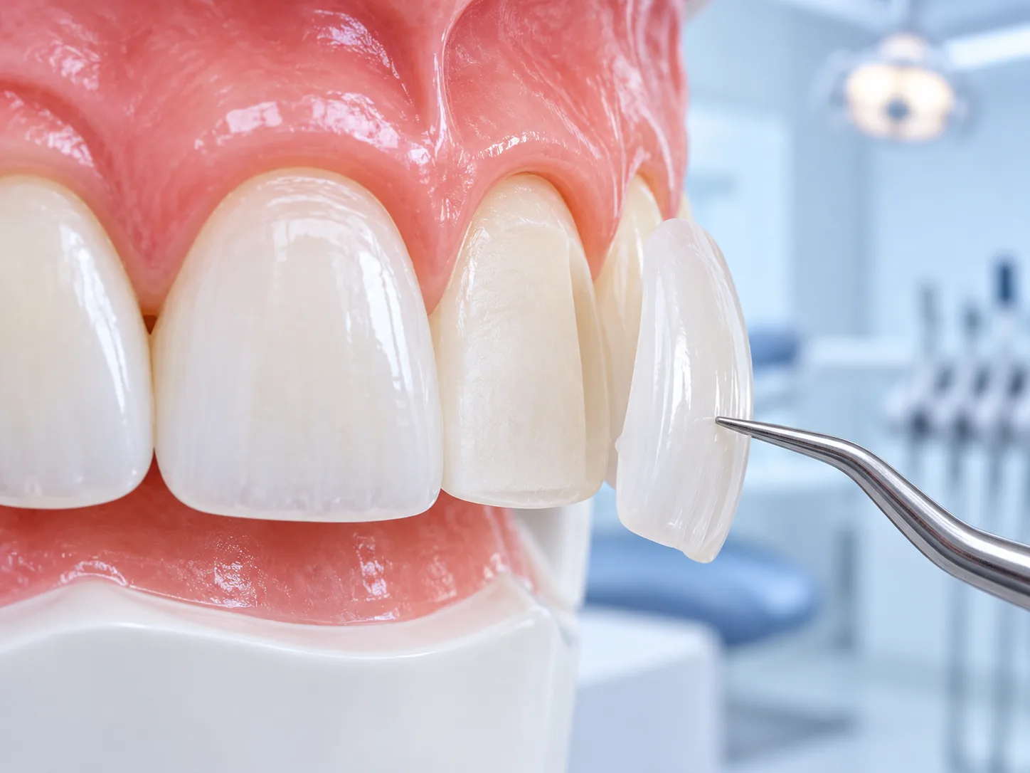 Dán sứ veneer có bị rụng không?