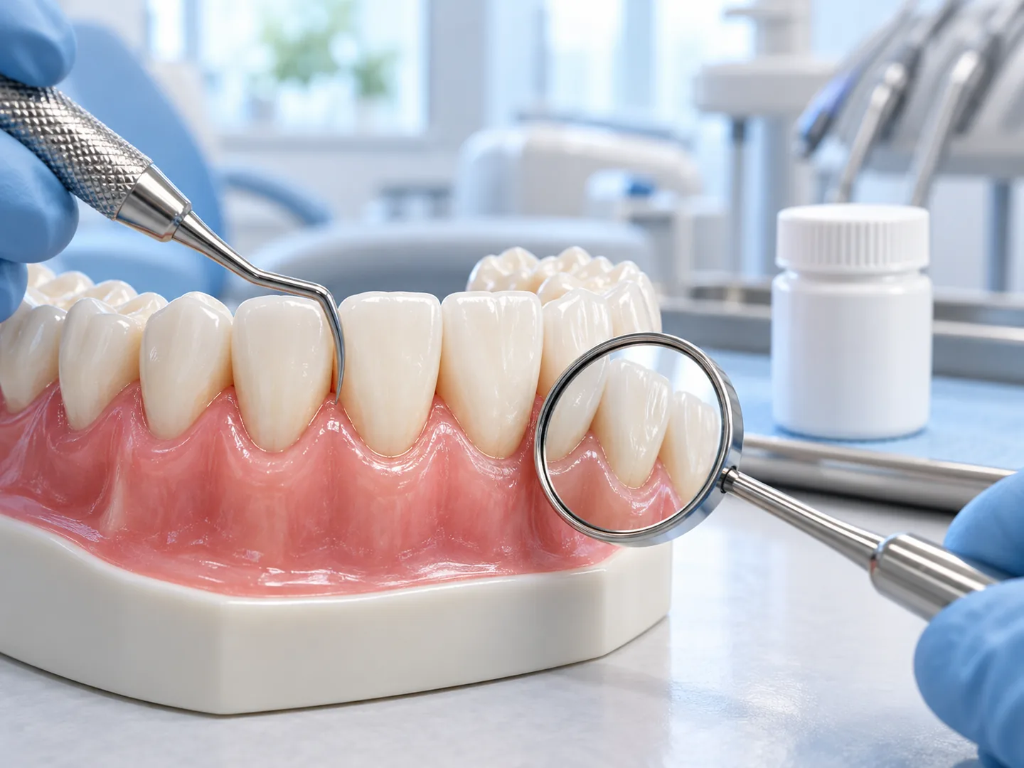 Cạo vôi răng có phải uống thuốc kháng sinh không?