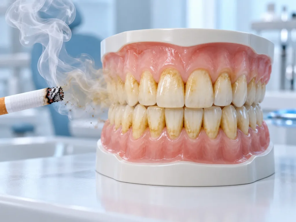 Tẩy trắng răng cho người hút thuốc lá: Chọn cách nào?
