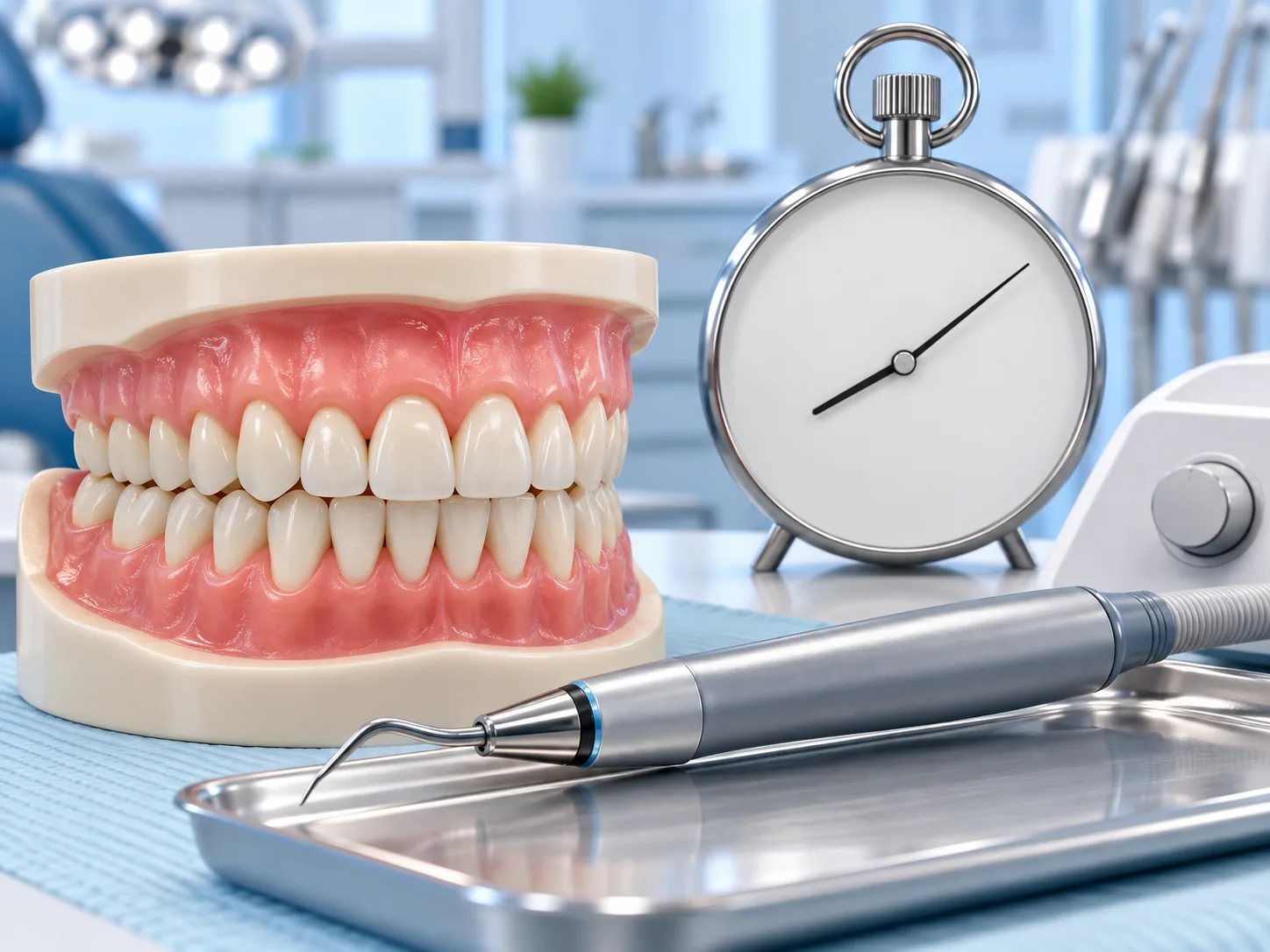 Cạo vôi răng mất bao nhiêu phút?