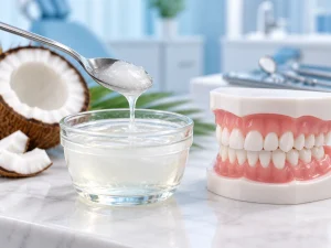 Tẩy trắng răng bằng dầu dừa có làm răng trắng hơn?